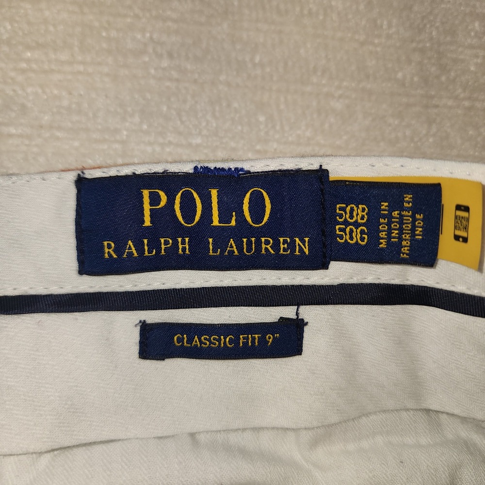 Polo Ralph Lauren Mens 50 Patchwork Plaid Triangle Classic Fit 9 Inch Shorts 50B - Picture 3 of 9